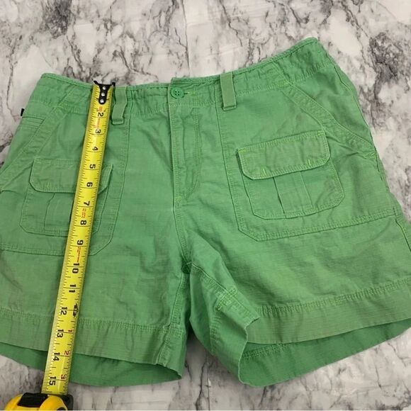 Ralph Lauren Polo Jeans 67 Green Shorts 100% Cotton size 10 - Picture 4 of 6